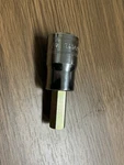 Snap-on Tools Usa New Metric 1/2" 10MM Hex Bit Chrome Socket Driver SAM10E. Fixed Price $38.95.