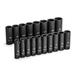 Capri Tools 1/2 In. Drive Deep Impact Socket Set, 10 27 Mm, 18-PIECE. Fixed Price $79.99.