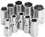Performance W36002 10 Piece Impact Socket Sets 1/4" Sae Shallow. Fixed Price $13.17.
