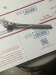 Action 77JA Ratchet 3/8" Drive Open Gear Knurled Handle 1/4" Usa. Fixed Price $9.95.