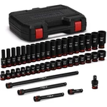 43 Pcs 1/2" Drive Master Impact Socket Set Deep 6-POINT Metric 9MM 30MM Cr-mo. Fixed Price $125.99.