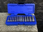 Cornwell Blue Power 13PC 1/4 Dr 6 Pt. Metric Socket Set 4MM-15MM CBP1LM. Fixed Price $49.95.