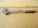 (w) Vintage New Britain NB-45 3/8" Drive Knurled Ratchet Just Svcd Vgc Usa. Fixed Price $20.00.