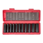 New King 1/2" Drive Deep Impact Socket Set Metric 12PC Made Taiwan. Fixed Price $29.95.