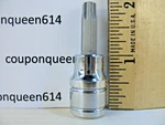 Kobalt 338195-0622, 3/8" Drive Tamper Proof Torx Bit Socket TT40 Brand New. Fixed Price $9.99.