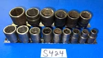 Mac Tools 15 Piece 1/2 Drive Sae. Short Impact 6 Point Socket Set 3/8 1-1/4. Fixed Price $190.00.