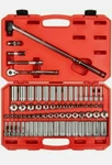 Tekton 3/8 Inch Drive 6-POINT Socket Ratchet Set, 74-PIECE (1/4-1 In, 6-24 Mm). Fixed Price $245.95.