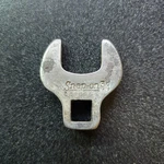 Snap-on 3/4 Sae 3/8" Drive Open End Crowfoot Wrench S8696A Usa. Fixed Price $16.14.