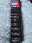 Craftsman 3/8" Drive Piece Deep Wall 12 Point Chrome Socket Set #934567. Fixed Price $46.79.