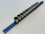 Matco Tools Usa 12PC 3/8 Drive Metric 9MM-20MM Chrome Socket Set, (2) Snap-on. Fixed Price $128.24.