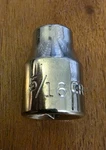 Craftsman 5/16" Socket Point 3/8" Drive S-af 43000. Fixed Price $10.50.