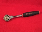 Snap-on Tools 1/4" Drive Soft Grip Round Swivel Head Ratchet THNF72 Used. Fixed Price $129.99.