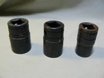 Lot Of Three Snap-on 1/2" Drive Gsw Industrial Sockets. Fixed Price $12.00.