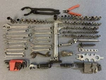 Snap-on Craftsman Husky Tool Lot Wrenches Sockets Allen Keys Mixed Set. Fixed Price $69.99.