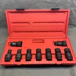 Matco Tools Set SBUPSE96R Sae Universal Impact 6PT 3/8 Drive With Case. Fixed Price $139.00.