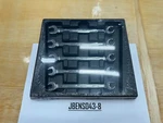 Snap-on Tools Usa New 5PC Metric 6PT Open-end / Flare Nut Wrench Set RXSM605B. Fixed Price $259.95.