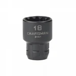 Craftsman Universal Max Axess Socket 3/8 Inch Drive - 18 Mm New. Fixed Price $16.04.