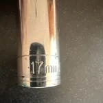 Sok 17MM Deep Length Metric Socket K-40017 Chrome Plated Steel Silver. Fixed Price $20.00.