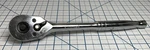 Stanley 91-930, 1/2 Drive Quick Release Ratchet, Polished Finish, Cr-v. Fixed Price $18.00.