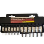 Ace Torx Socket Set 1/4" And 3/8" Drive 10 15 20 25 27 30 40 45 47 50 55 60. Fixed Price $19.95.