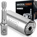 Rak Universal Socket Tool - Super Unscrew Any 2PC Set, Silver. Fixed Price $33.99.