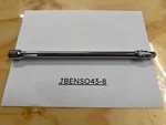Snap-on Tools New 3/8" Drive 11" Chrome Quick-release Locking Extension FXKL11A. Fixed Price $134.95.
