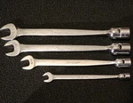 Snap 12 Point Flex Head Open End Combination Wrench Sae Set Of 4. Fixed Price $119.99.