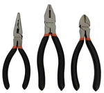 Vtg 90S Tactix Professional Pliers 3 Piece Set Clamping Long Nose Linesman Wire. Fixed Price $22.99.