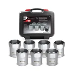 Powerbuilt Wheel Bearing Locknut Socket Set, 7 Piece Remover Tool Kit, Rounde.... Fixed Price $106.52.