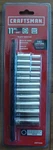 Nib, Craftsman Socket Set, Sae, 1/4-INCH Drive, 6-POINT, 11-PIECE (CMMT12050). Fixed Price $19.99.