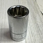 Sk 1/2" Drive Point 5/8 In. Shallow Sae Socket 40120 Usa Nos. Fixed Price $9.74.