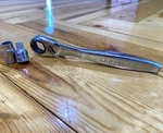 Craftsman Max Axess Ratchet 3/8 29308 A-ae With Square & 12MM Socket. Fixed Price $79.99.