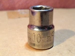 Craftsman Usa 10 Mm 3/8 Drive 6PT Shallow Socket 43542G1 Fast Shipping. Fixed Price $16.09.