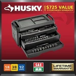 Mechanics Kit Socket 280 Piece Case Sae Metric Drive Box Ratchet. Fixed Price $126.88.