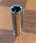 Sk 41707 1/4" Dr. 11MM 6PT Deep Metric Socket Nos. Fixed Price $11.00.