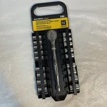 Olympia Tools 19 Piece 3/8" Drive Socket Set Sae Metric 09-903 Mechanic New. Fixed Price $48.76.