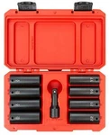 Tekton 1/2 Inch Drive Impact Lug Nut Socket Set (9-PIECE) SID92415. Fixed Price $58.99.