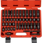 Neiko 02440A 38 Drive Impact Socket Set 44PC Sae & Metric 19MM. Fixed Price $64.99.
