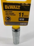 Dewalt By Stanley DWMT74503OSP Socket Deep 3/8DRIVE 12PT 11 Mm New. Fixed Price $5.35.