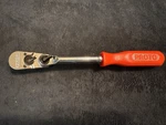Proto Tools 5257L 3/8 Drive Indexable Ratchet With Red Handle, Usa Made. Fixed Price $185.00.