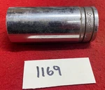 Snap On Tools TS341 1/2" Drive 6-POINT Sae 1-1/16" Flank Deep Socket. Fixed Price $20.00.
