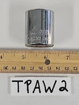 Bahco Tools 802230 15/16" Socket 1/2" Drive 12 Point Chrome Usa. Fixed Price $14.07.
