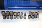 Snap-on Tools 1/2" Drive 6-POINT Sae Metric Swivel Impact Socket Set Uni Joint. Fixed Price $625.00.