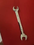 Snap-on Tools VO2426B 3/4" 13/16" Double Open End Chrome Wrench Usa. Fixed Price $20.00.