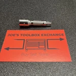 Snap-on Tools TMXK2 1/4" Drive 2" Chrome Friction Ball Socket Extension. Fixed Price $15.00.