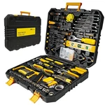 Tool Set With Screwdrivers Ratchet Wrenches Socket Hand Saw Hammer General. Fixed Price $85.23.