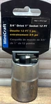 1" 12 Point Socket, 3/4" Drive, Mintcraft, 5737267, Cr-v, New, Free Us Ship. Fixed Price $10.99.
