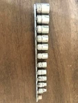 Snap On Usa Sae Set 3/8 Drive Rail 1/4 7/8 Shallow. Fixed Price $79.99.