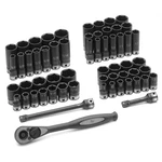 Grey Pneumatic 81659CRD Duo Socket Set Sae Metric 3/8 Drive With Case. Fixed Price $286.56.