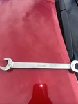 Snap-on 3/4" Combination Wrench OEX24A 12PT Chrome Finish Made Usa Nice. Fixed Price $15.00.
